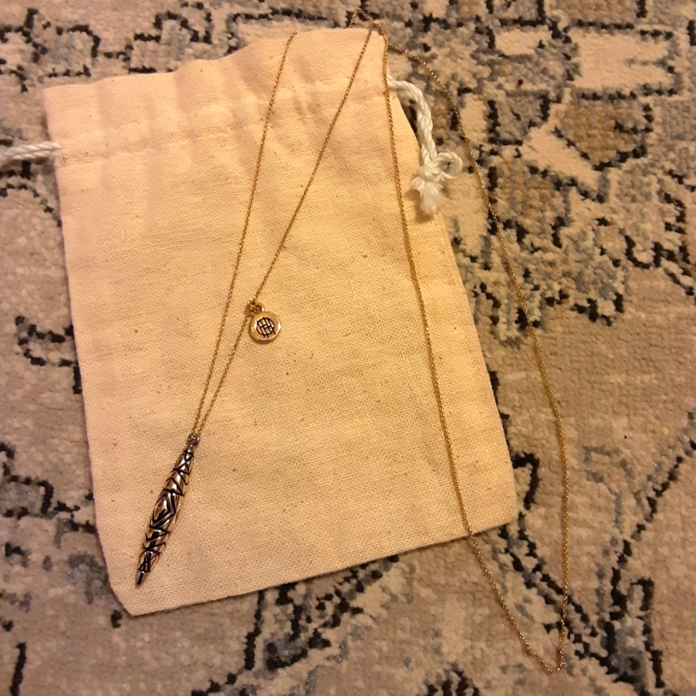 House of Harlow 1960 Gold Necklace